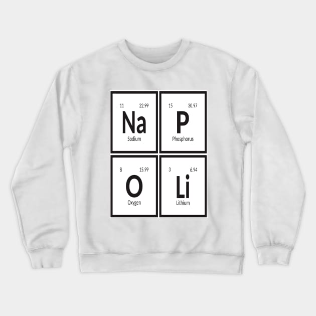 Napoli Science Crewneck Sweatshirt by Maozva-DSGN